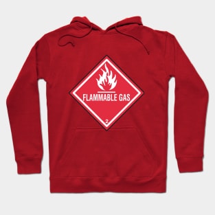 Flammable gas warning Hoodie